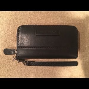 Frye Leather Wallet EUC Black
